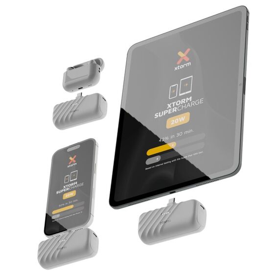 Xtorm XG2PSE057 Powerbank Lithium-Ion (Li-Ion) 5000 mAh Weiß, Farbe: Weiß, 5 image