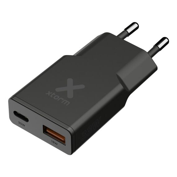 Xtorm XG2SLE0336 Ladegerät für Mobilgeräte Smartphone, Smartwatch, Tablets Schwarz, Anthrazit AC Schnellladung Drinnen, Farbe: Schwarz, Anthrazit