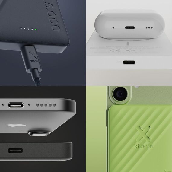 Xtorm XG2WPE057 Powerbank Lithium Polymer (LiPo) 5000 mAh Kabelloses Aufladen Weiß, Farbe: Weiß, 3 image