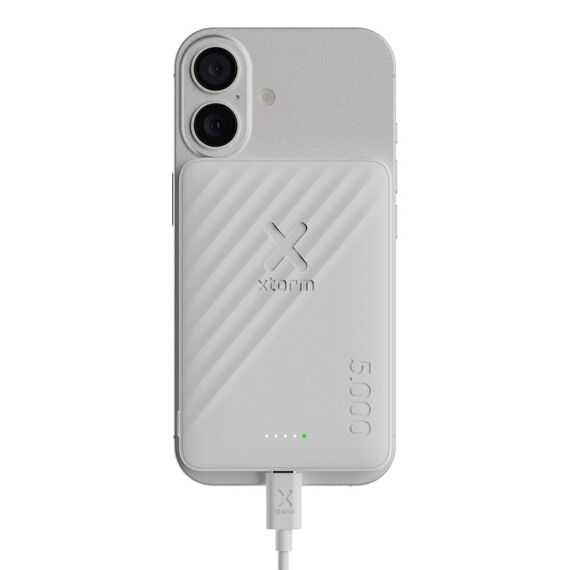 Xtorm XG2WPE057 Powerbank Lithium Polymer (LiPo) 5000 mAh Kabelloses Aufladen Weiß, Farbe: Weiß, 7 image