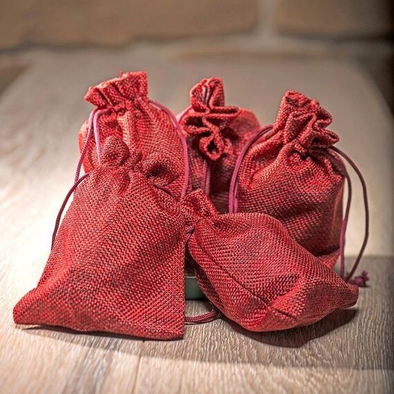 Pajoma Stoffbeutel-Set "Red"