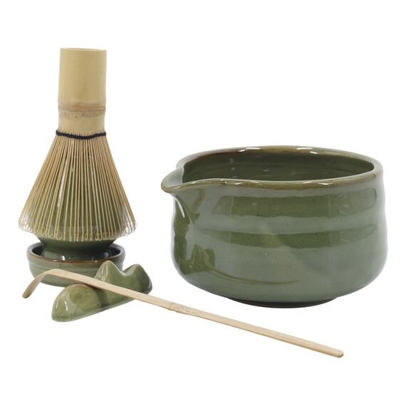 Chic Antique Matcha-Set mit 6 Teilen