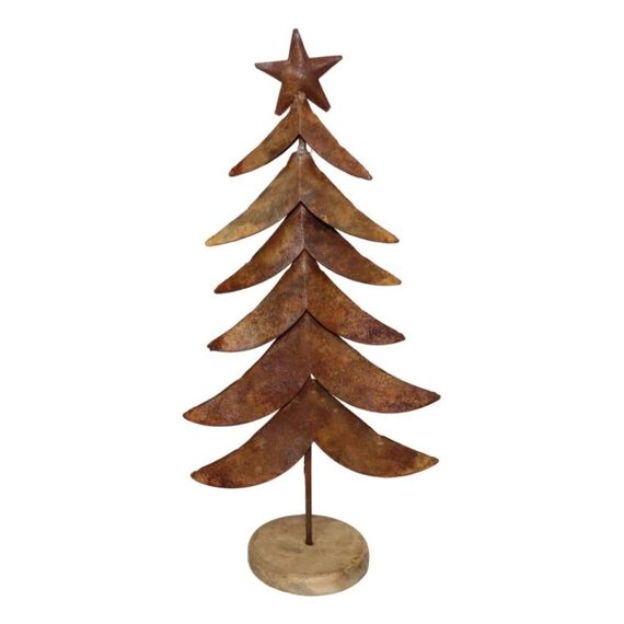CHALET 430-40050 Dekorative Statue & Figur Braun Holz