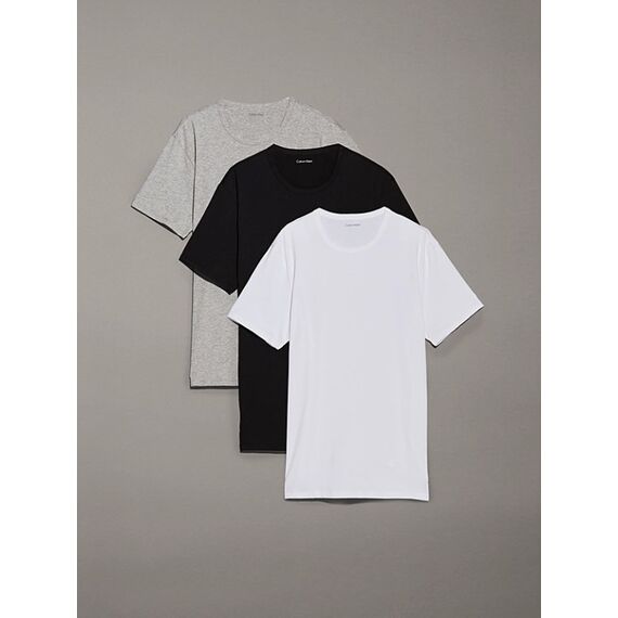 Calvin Klein LV00NB4185MP1 T-Shirt Rundhals Kurzärmel Baumwolle, Polyester, Elastan