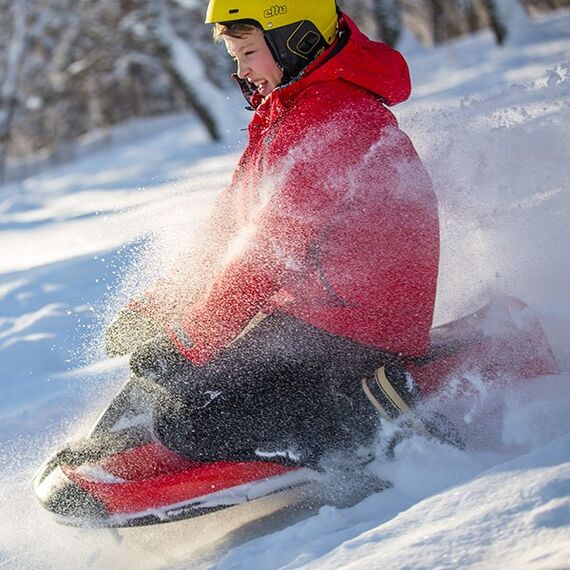 Hamax SnoRacing Schneerennfahrer Schwarz, Rot Polyethylen