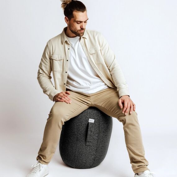 VLUV KAPSUL STOV Sitting ball Anthrazit, Farbe: Anthrazit, 6 image