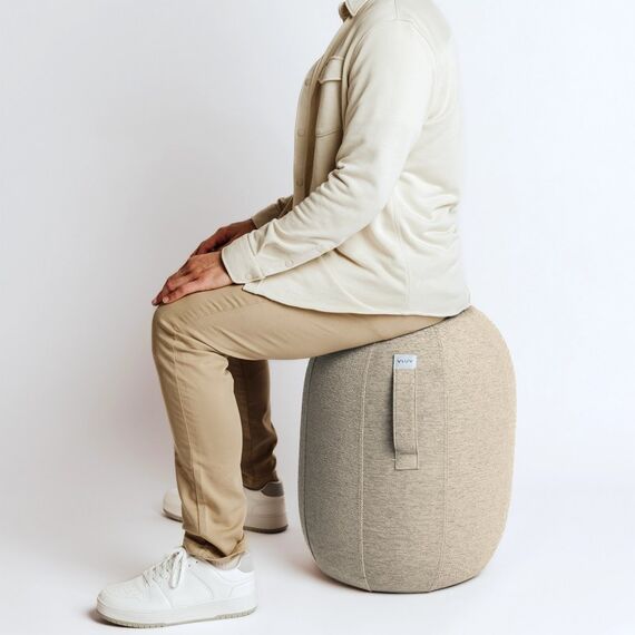 VLUV KAPSUL STOV Sitting ball Kies, Farbe: Kies, 6 image