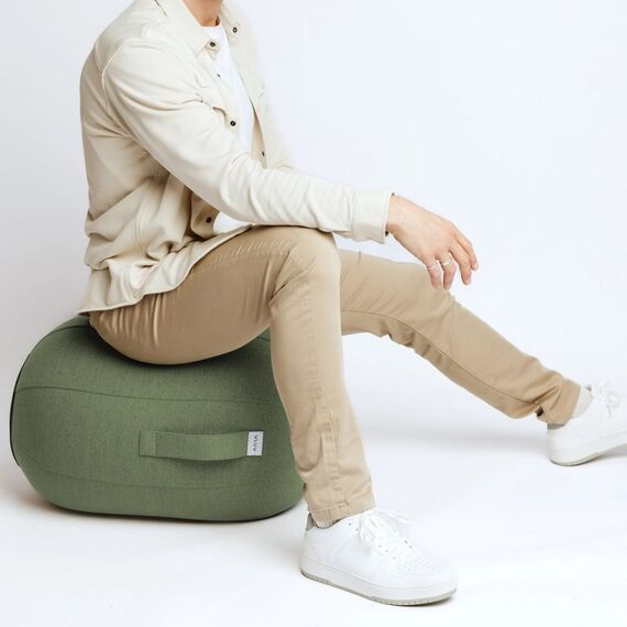 VLUV KAPSUL SOVA Sitting ball Grün, Farbe: Grün, 7 image