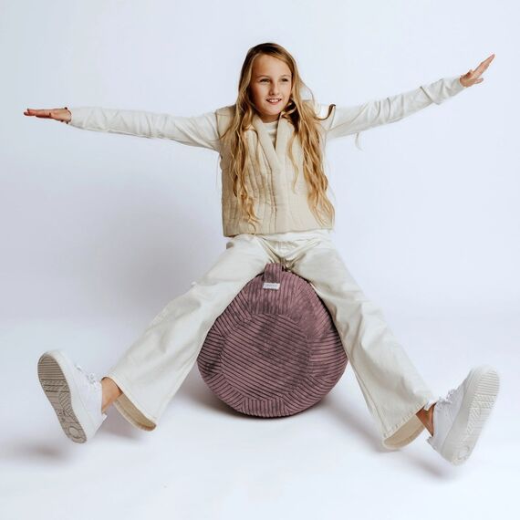 VLUV KAPSUL VLIP Sitting ball Rosenholz, Farbe: Rosenholz, 4 image