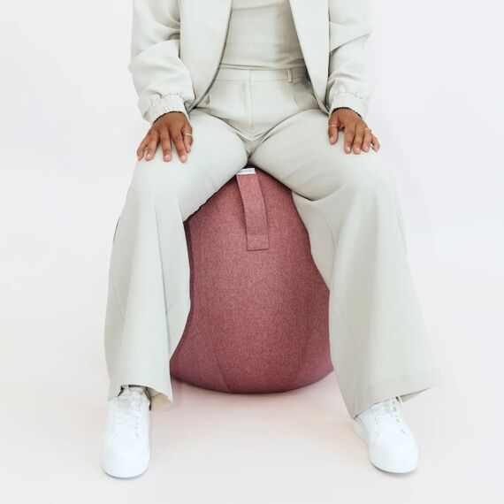 VLUV BOL Sitting ball Pink, Farbe: Pink, 7 image