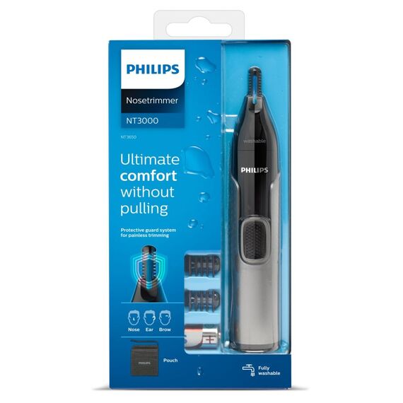 Philips 3000 series Nose trimmer series 3000 NT3650/16 Nasenhaar-, Ohrenhaar- und Augenbrauentrimmer, 2 image