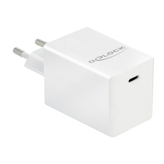 DeLOCK USB GaN Ladegerät 1 x USB Type-C PD 3.0 kompakt mit 60 W