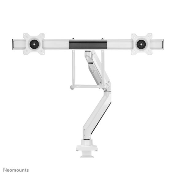 Neomounts NM-D775DXWHITE Monitorarm 10-32" - Gasfeder - Topfix - 180°-Stopp, Farbe: Weiß, 2 image