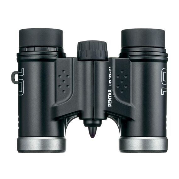 Pentax UD 9x21 Fernglas Porro Schwarz, Farbe: Schwarz