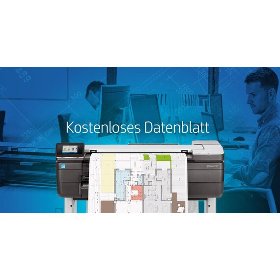 HP Designjet T830 24-Zoll-Multifunktionsdrucker, 15 image