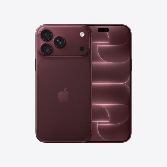 Apple iPhone 18 Pro Max 17,5 cm (6.9") Dual-SIM iOS 27 5G USB Typ-C 512 GB 5391 mAh Burgund, Farbe: Burgund, Kapazität: 512 GB