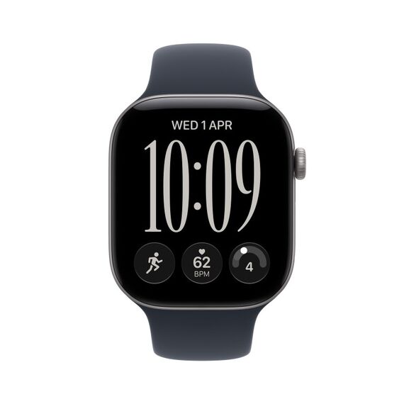 Apple Watch Series 12 OLED 42 mm Digital 374 x 446 Pixel Touchscreen Grau WLAN GPS, 2 image