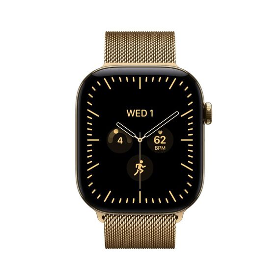Apple Watch Series 12 OLED 46 mm Digital 416 x 496 Pixel Touchscreen 5G Gold WLAN GPS, 2 image