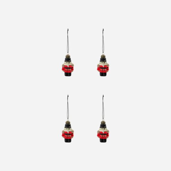 House Doctor 900001919 Christbaumschmuck Weihnachtsbaumschmuck Rot