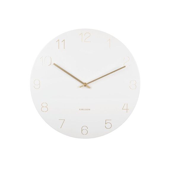 Karlsson KA5762WH Wand- /Tischuhr