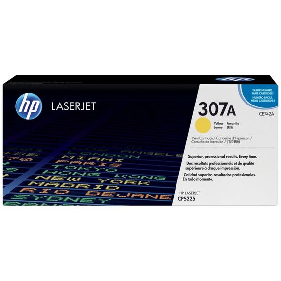HP 307A Gelb Original LaserJet Tonerkartusche, 2 image