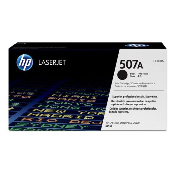 HP 507A Schwarz Original LaserJet Tonerkartusche