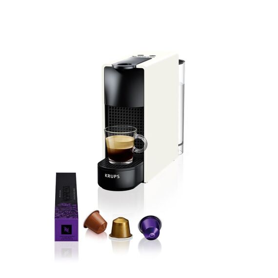 Krups XN1101 Manuell Pad-Kaffeemaschine 0,6 l, Farbe: Schwarz, Weiß