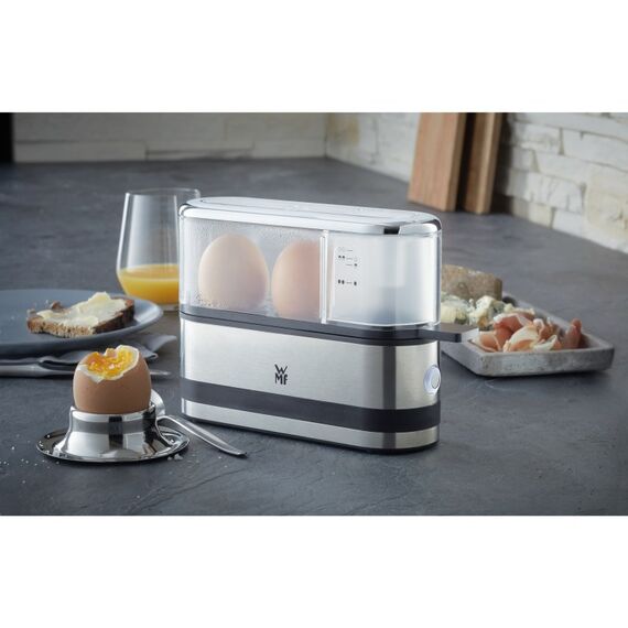 WMF KITCHENminis 0415020011 2 Eier 250 W Schwarz, Edelstahl, 4 image