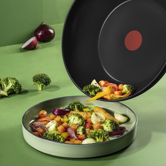 Tefal Renew Black ON C43519 Wok-/Bratpfanne Rund, 4 image