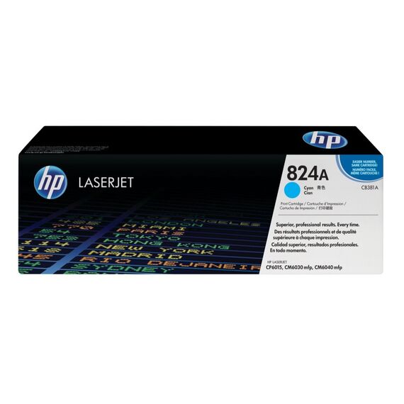 HP 824A Cyan Original LaserJet Tonerkartusche
