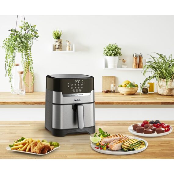 Tefal Easy Fry & Grill Deluxe Heißluftfritteuse EY505D, 6 image
