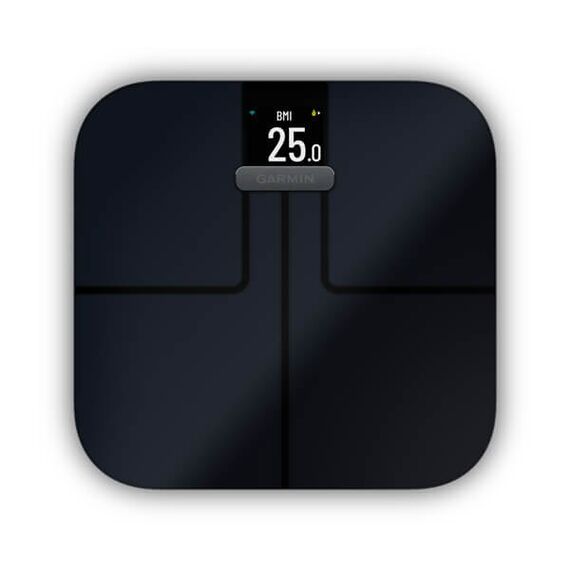Garmin Index S2 Rechteck Schwarz Elektronische Personenwaage