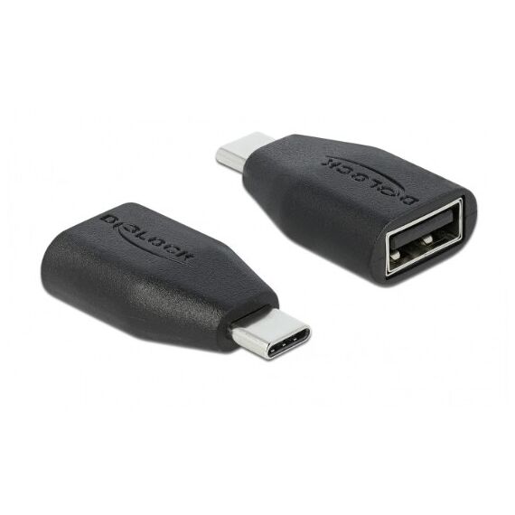 DeLOCK USB Datenblocker USB Type-C Stecker zu Typ-A Buchse