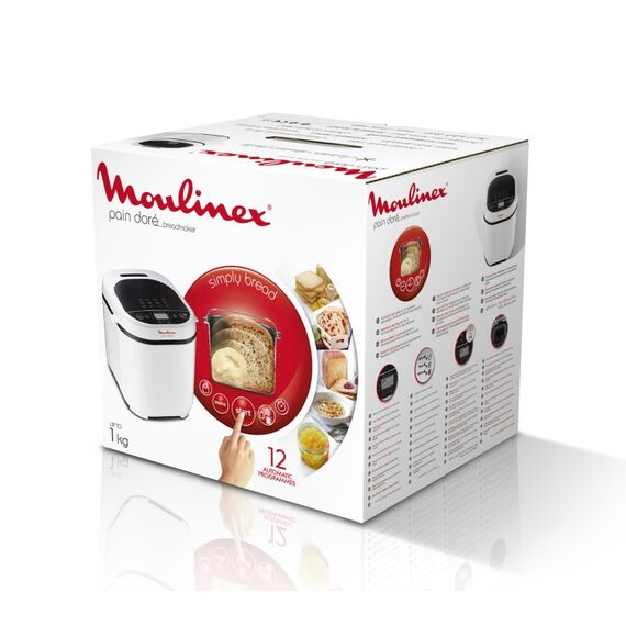 Moulinex OW2101 Brotbackmaschine 720 W Weiß, 9 image