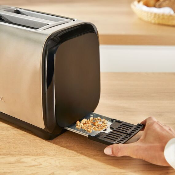 Tefal Subito TT5S1DE0 Toaster 7 2 Scheibe(n) 1300 W Schwarz, Edelstahl, 6 image