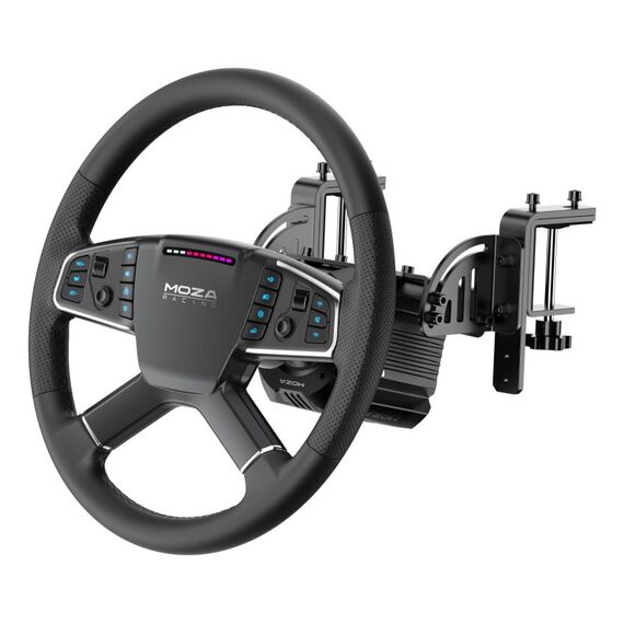 Moza Racing R5 Pro Truck Driving Simulator Schwarz Steering wheel + wheelbase + pedals, 2 image