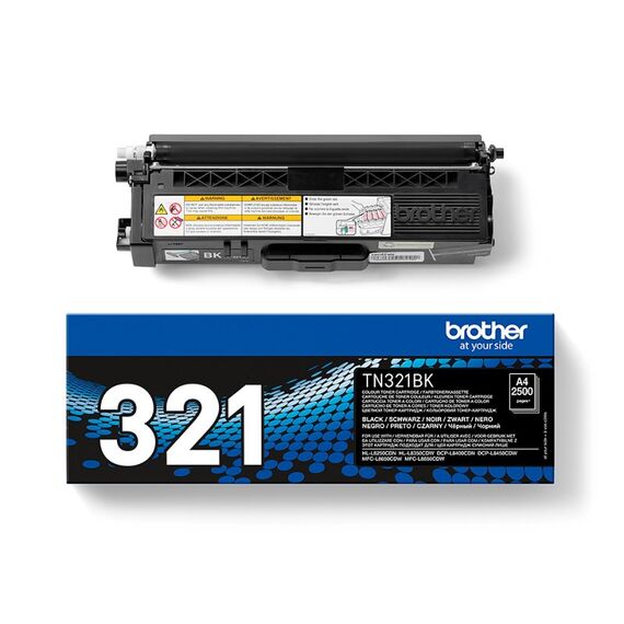 Brother TN-321BK Tonerkartusche 1 Stück(e) Original Schwarz, 4 image