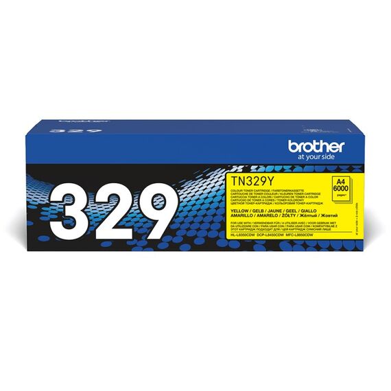 Brother TN-329Y Tonerkartusche 1 Stück(e) Original Gelb