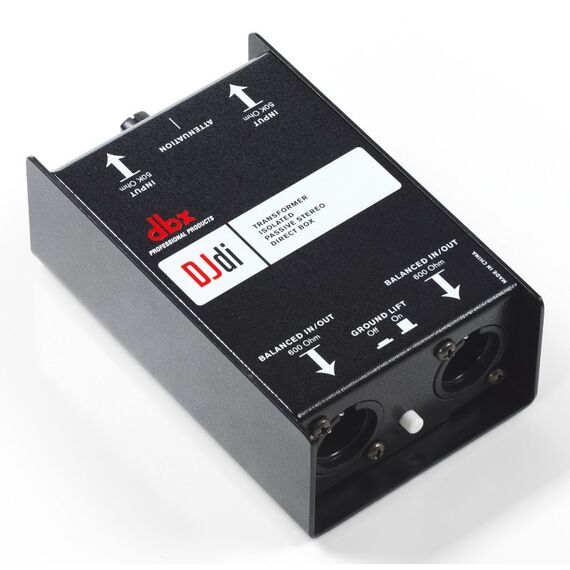 dbx DBXDJDI Direkte Box Passive Direktbox Schwarz, 2 image