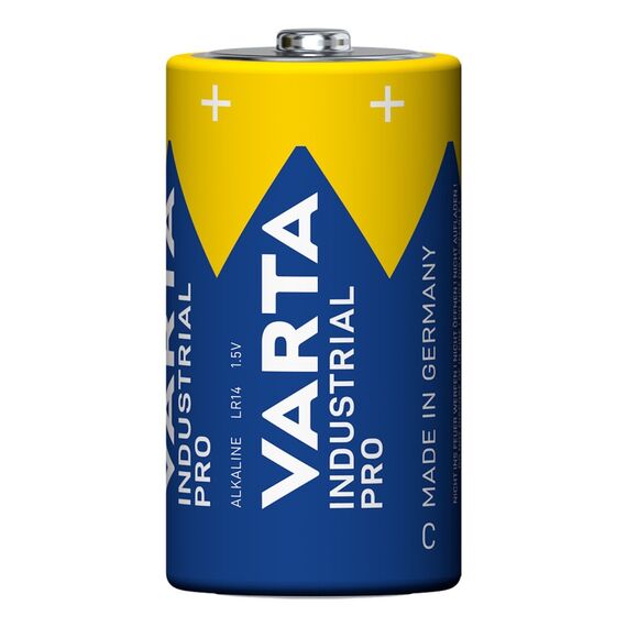 Varta Industrial Pro, Alkaline Batterie, C, Baby, LR14, 1,5V, Made in Germany