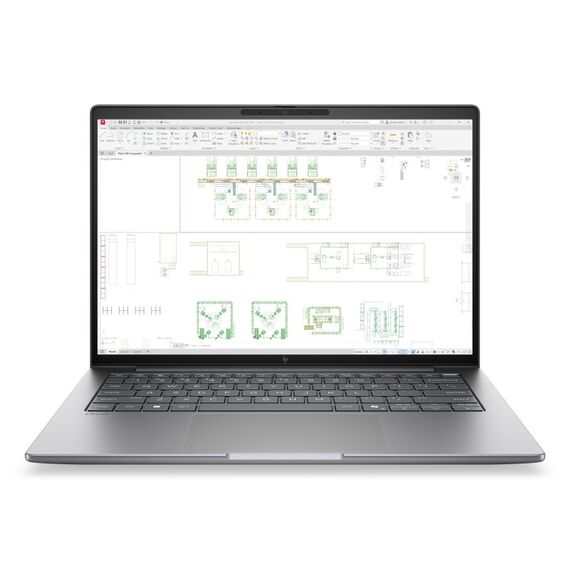 HP ZBook 8 G2i 14,U7 356H,500B,32,1T 14 2.5K 400 AG,32GB,1TB,W11P,3Y Ons