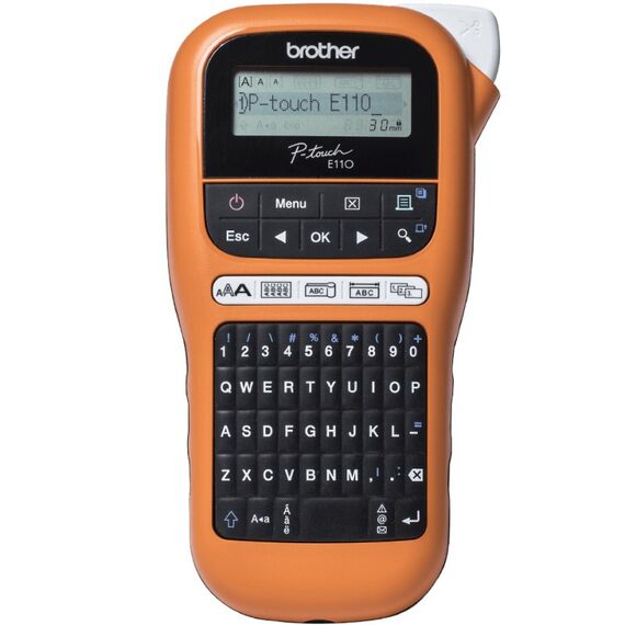 Brother PTE110VPYP1 Etikettendrucker 180 x 180 DPI 20 mm/sek TZe QWERTY