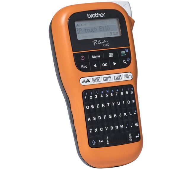 Brother PTE110VPYP1 Etikettendrucker 180 x 180 DPI 20 mm/sek TZe QWERTY, 5 image
