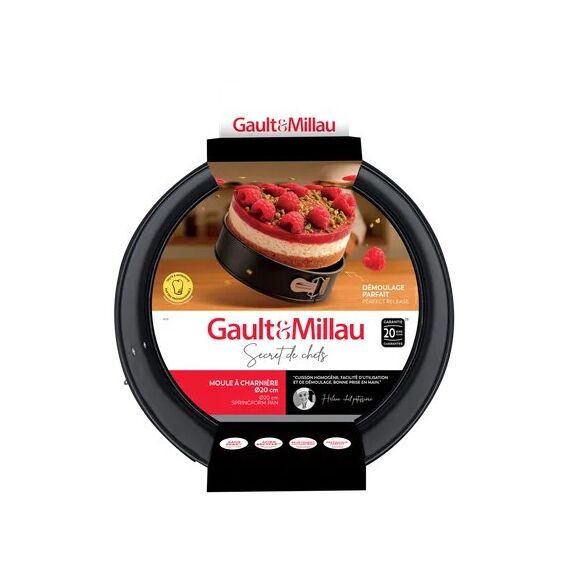 Gault&Millau 0033924 Backform Rund Stahl Universelle Auflaufform