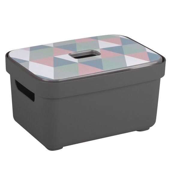 Sigma home 09300636 Aufbewahrungsbox Rechteckig Anthrazit, Farbe: Anthrazit, 2 image
