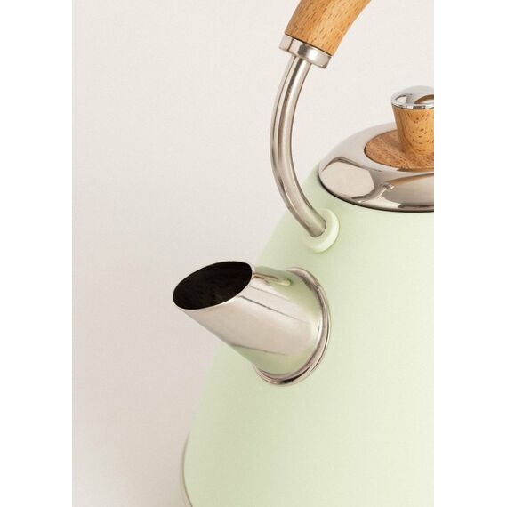 CREATE Retro Wasserkocher 1,7 l 2200 W Hellgrün, Farbe: Hellgrün, Länge: 0,75 m, 6 image