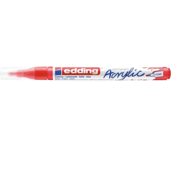Edding 5300 Permanent-Marker Rundspitze Rot, 2 image
