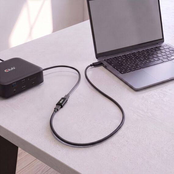 CLUB3D USB-C®-Buchsenadapter 40G 240W 8K60Hz, 4 image