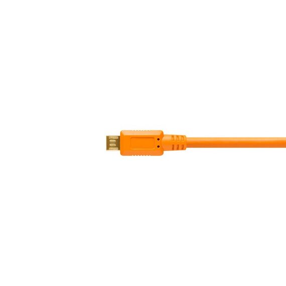 Tether Tools CU5430ORG USB Kabel USB 2.0 4,6 m USB A Micro-USB B Orange, 2 image
