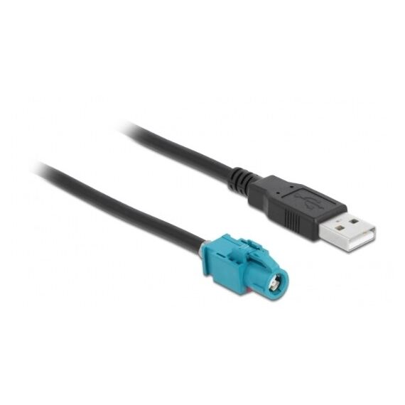 DeLOCK Kabel HSD Z Buchse zu USB 2.0 Typ-A Stecker 1 m Premium